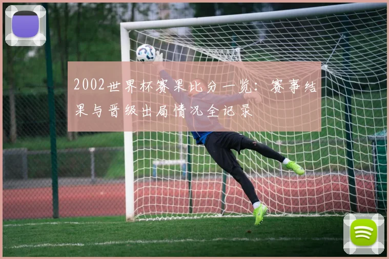 2002世界杯赛果比分一览：赛事结果与晋级出局情况全记录
